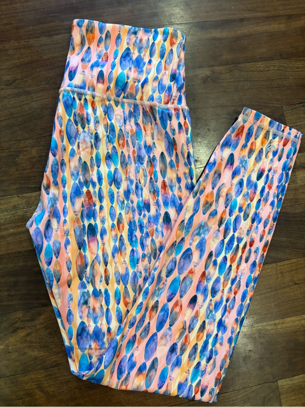 Linc Active- SZ S Workout Hight Waisted Leggings Bright Color